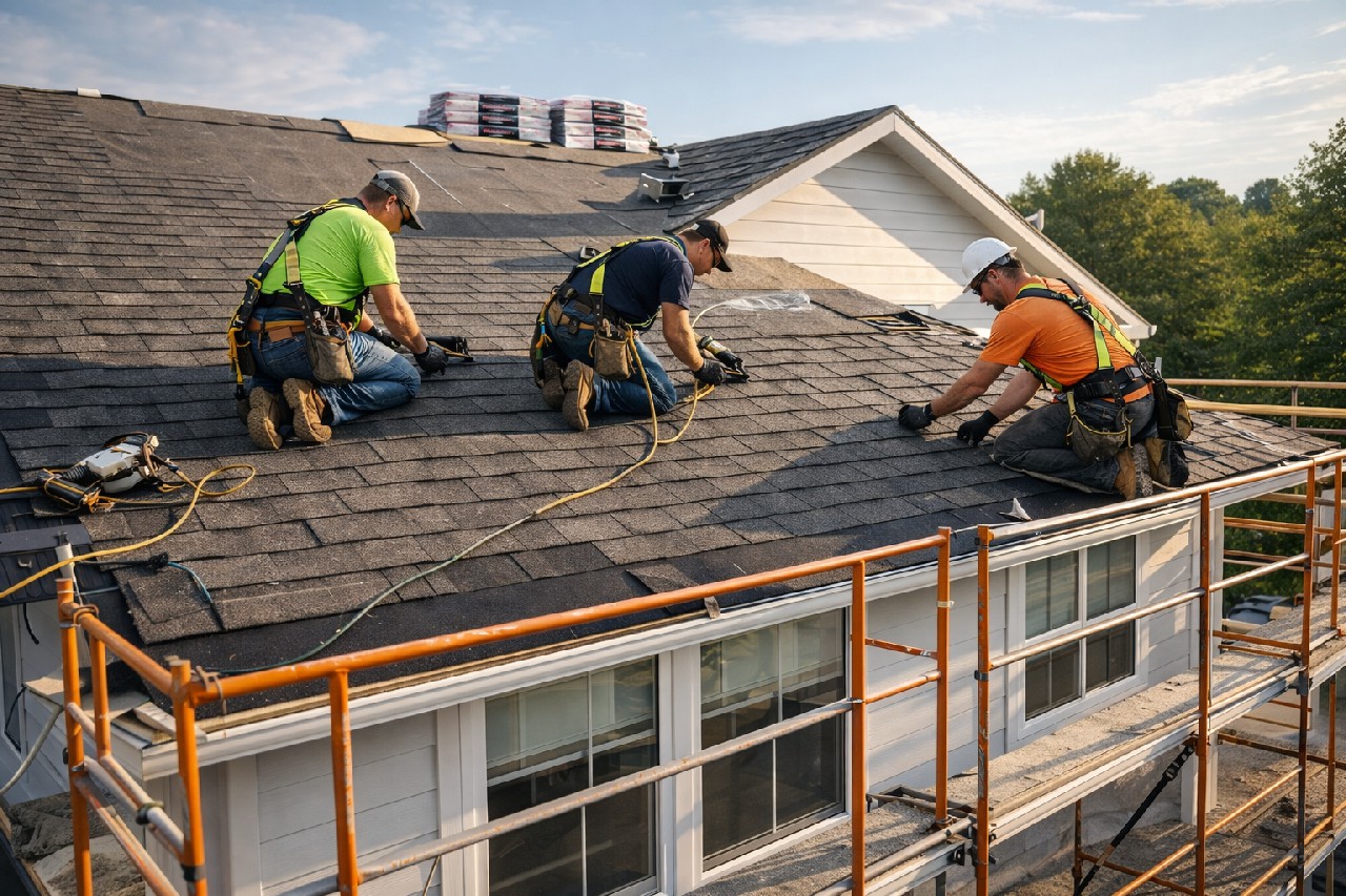 Baltimore Roofing service in Roland Park